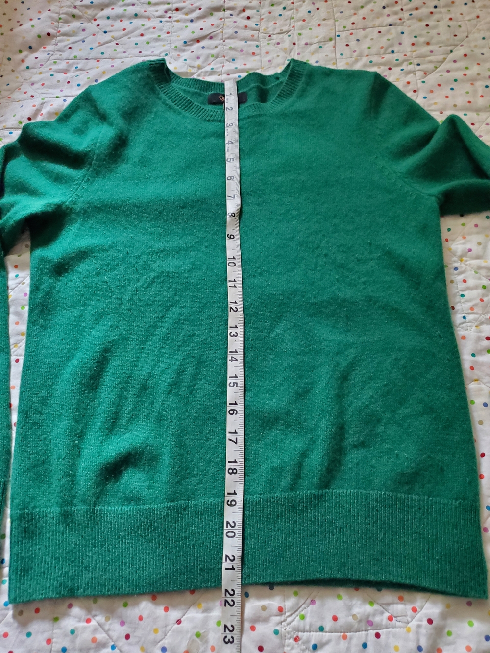 Quince Mangolian Cashmere Crewneck  Sweater Everglade Suze XS. - Picture 10 of 10
